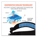 ergodyne® Chill-Its 6700CT Cooling Bandana PVA Tie Headband, One Size Fits Most, Black, Ships in 1-3 Business Days (EGO12565) Each