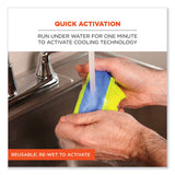 ergodyne® Chill-Its 6700CT Cooling Bandana PVA Tie Headband, One Size Fits Most, Lime, Ships in 1-3 Business Days (EGO12566) Each