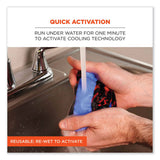 ergodyne® Chill-Its 6700CT Cooling Bandana PVA Tie Headband, One Size Fits Most, Flames, Ships in 1-3 Business Days (EGO12568) Each