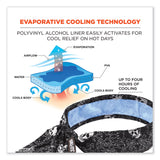 ergodyne® Chill-Its 6700CT Cooling Bandana PVA Tie Headband, One Size Fits Most, Skulls, Ships in 1-3 Business Days (EGO12569) Each