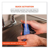 ergodyne® Chill-Its 6700CT Cooling Bandana PVA Tie Headband, One Size Fits Most, Skulls, Ships in 1-3 Business Days (EGO12569) Each