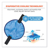 ergodyne® Chill-Its 6715CT Hard Hat Cooling Pad - PVA, 7 x 6.5, Blue, Ships in 1-3 Business Days (EGO12597) Each