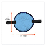 ergodyne® Chill-Its 6715CT Hard Hat Cooling Pad - PVA, 7 x 6.5, Blue, Ships in 1-3 Business Days (EGO12597) Each