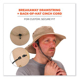 ergodyne® Chill-Its 8936 Lightweight Mesh Paneling Ranger Hat, Small/Medium, Khaki, Ships in 1-3 Business Days (EGO12598) Each