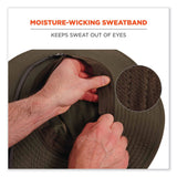 ergodyne® Chill-Its 8936 Lightweight Mesh Paneling Ranger Hat, Large/X-Large, Olive, Ships in 1-3 Business Days (EGO12603) Each