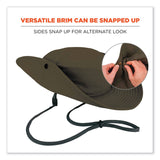 ergodyne® Chill-Its 8936 Lightweight Mesh Paneling Ranger Hat, Large/X-Large, Olive, Ships in 1-3 Business Days (EGO12603) Each