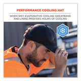 ergodyne® Chill-Its 8937 Performance Cooling Baseball Hat, One Size Fits Most, Black, Ships in 1-3 Business Days (EGO12604) Each