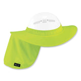 ergodyne® Chill-Its 6660 Hard Hat Brim + Neck Shade, 19.5 x 9.75, Lime, Ships in 1-3 Business Days (EGO12640) Each