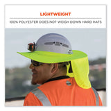 ergodyne® Chill-Its 6660 Hard Hat Brim + Neck Shade, 19.5 x 9.75, Lime, Ships in 1-3 Business Days (EGO12640) Each
