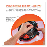 ergodyne® Chill-Its 6660 Hard Hat Brim + Neck Shade, 19.5 x 9.75, Orange, Ships in 1-3 Business Days (EGO12641) Each