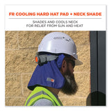 ergodyne® Chill-Its 6717FR FR Cooling Hard Hat Pad and Neck Shade, 12.5 x 9.75, Blue, Ships in 1-3 Business Days (EGO12657) Each