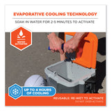 ergodyne® Chill-Its 6717FR FR Cooling Hard Hat Pad and Neck Shade, 12.5 x 9.75, Blue, Ships in 1-3 Business Days (EGO12657) Each