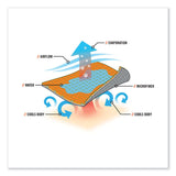 ergodyne® Chill-Its 6602MF Evaporative Microfiber Cooling Towel, 40.9 x 9.8, One Size, Microfiber, Blue, Ships in 1-3 Business Days (EGO12660) Each