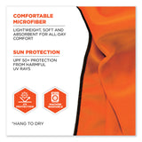 ergodyne® Chill-Its 6602MF Evaporative Microfiber Cooling Towel, 40.9 x 9.8, One Size, Microfiber, Orange, Ships in 1-3 Business Days (EGO12661) Each