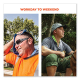 ergodyne® Chill-Its 6602MF Evaporative Microfiber Cooling Towel, 40.9 x 9.8, One Size, Microfiber, Black, Ships in 1-3 Business Days (EGO12668) Each