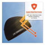 ergodyne® Chill-Its 6632 Performance Knit Cooling Skull Cap, Polyester/Spandex, One Size Fits Most, Black, Ships in 1-3 Business Days (EGO12686) Each