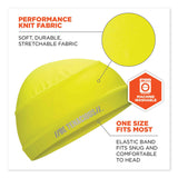 ergodyne® Chill-Its 6632 Performance Knit Cooling Skull Cap, Polyester/Spandex, One Size Fits Most, Lime, Ships in 1-3 Business Days (EGO12687) Each