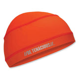 ergodyne® Chill-Its 6632 Performance Knit Cooling Skull Cap, Polyester/Spandex, One Size Fits Most, Orange, Ships in 1-3 Business Days (EGO12688) Each