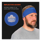 ergodyne® Chill-Its 6634 Performance Knit Cooling Headband, Polyester/Spandex, One Size Fits Most, Blue, Ships in 1-3 Business Days (EGO12701) Each