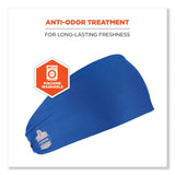 ergodyne® Chill-Its 6634 Performance Knit Cooling Headband, Polyester/Spandex, One Size Fits Most, Blue, Ships in 1-3 Business Days (EGO12701) Each