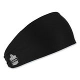 ergodyne® Chill-Its 6634 Performance Knit Cooling Headband, Polyester/Spandex, One Size Fits Most, Black, Ships in 1-3 Business Days (EGO12702) Each