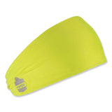 ergodyne® Chill-Its 6634 Performance Knit Cooling Headband, Polyester/Spandex, One Size Fits Most, Lime, Ships in 1-3 Business Days (EGO12703) Each