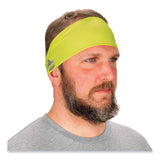 ergodyne® Chill-Its 6634 Performance Knit Cooling Headband, Polyester/Spandex, One Size Fits Most, Lime, Ships in 1-3 Business Days (EGO12703) Each