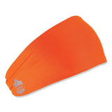 ergodyne® Chill-Its 6634 Performance Knit Cooling Headband, Polyester/Spandex, One Size Fits Most, Orange, Ships in 1-3 Business Days (EGO12704) Each
