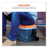 ergodyne® Chill-Its 5170 17-Quart Industrial Hard Sided Cooler, Orange/Gray, Ships in 1-3 Business Days (EGO13170) Each