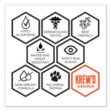 ergodyne® Krewd 6355 SPF 50 Sunscreen Lotion, 32 oz Pump Bottle, Ships in 1-3 Business Days (EGO16635) Each