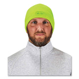 ergodyne® N-Ferno 6804 Skull Cap Winter Hat with LED Lights, One Size Fits Mosts, Lime, Ships in 1-3 Business Days (EGO16802) Each
