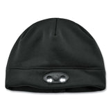 ergodyne® N-Ferno 6804 Skull Cap Winter Hat with LED Lights, One Size Fits Mosts, Black, Ships in 1-3 Business Days (EGO16803) Each