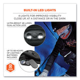 ergodyne® N-Ferno 6804 Skull Cap Winter Hat with LED Lights, One Size Fits Mosts, Black, Ships in 1-3 Business Days (EGO16803) Each