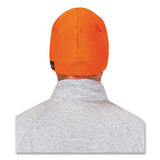 ergodyne® N-Ferno 6804 Skull Cap Winter Hat with LED Lights, One Size Fits Most, Orange, Ships in 1-3 Business Days (EGO16804) Each
