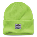 ergodyne® N-Ferno 6806 Cuffed Rib Knit Winter Hat, One Size Fits Most, Lime, Ships in 1-3 Business Days (EGO16806) Each