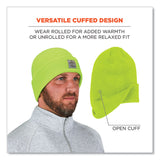 ergodyne® N-Ferno 6806 Cuffed Rib Knit Winter Hat, One Size Fits Most, Lime, Ships in 1-3 Business Days (EGO16806) Each