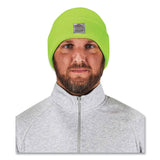 ergodyne® N-Ferno 6806 Cuffed Rib Knit Winter Hat, One Size Fits Most, Lime, Ships in 1-3 Business Days (EGO16806) Each