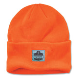 ergodyne® N-Ferno 6806 Cuffed Rib Knit Winter Hat, One Size Fits Most, Orange, Ships in 1-3 Business Days (EGO16807) Each