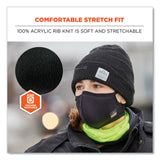 ergodyne® N-Ferno 6806 Cuffed Rib Knit Winter Hat, One Size Fits Most, Black, Ships in 1-3 Business Days (EGO16808) Each