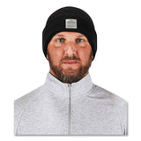 ergodyne® N-Ferno 6806 Cuffed Rib Knit Winter Hat, One Size Fits Most, Black, Ships in 1-3 Business Days (EGO16808) Each