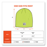 ergodyne® N-Ferno 6812 Rib Knit Beanie, One Size Fits Most, Lime, Ships in 1-3 Business Days (EGO16813) Each