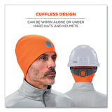 ergodyne® N-Ferno 6812 Rib Knit Beanie, One Size Fits Most, Orange, Ships in 1-3 Business Days (EGO16814) Each