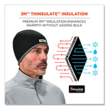 ergodyne® N-Ferno 6818 Knit Winter Hat Fleece Lined, One Size Fits Most, Black, Ships in 1-3 Business Days (EGO16818) Each