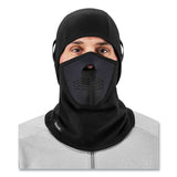 ergodyne® N-Ferno 6827 2-Piece Fleece Neoprene Balaclava Face Mask, One Size Fits Most, Black, Ships in 1-3 Business Days (EGO16827) Each