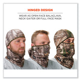 ergodyne® N-Ferno 6823 Hinged Balaclava Face Mask, Fleece, One Size Fits Most, Realtree Edge, Ships in 1-3 Business Days (EGO16833) Each