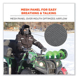 ergodyne® N-Ferno 6823 Hinged Balaclava Face Mask, Fleece, One Size Fits Most, Lime, Ships in 1-3 Business Days (EGO16834) Each