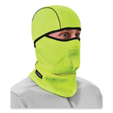 ergodyne® N-Ferno 6823 Hinged Balaclava Face Mask, Fleece, One Size Fits Most, Lime, Ships in 1-3 Business Days (EGO16834) Each