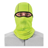 ergodyne® N-Ferno 6823 Hinged Balaclava Face Mask, Fleece, One Size Fits Most, Lime, Ships in 1-3 Business Days (EGO16834) Each