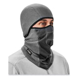 ergodyne® N-Ferno 6823 Hinged Balaclava Face Mask, Fleece, One Size Fits Most, Gray, Ships in 1-3 Business Days (EGO16835) Each