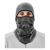 ergodyne® N-Ferno 6823 Hinged Balaclava Face Mask, Fleece, One Size Fits Most, Gray, Ships in 1-3 Business Days (EGO16835) Each